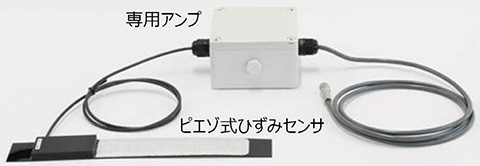 図7　ピエゾ式ひずみセンサ外観図