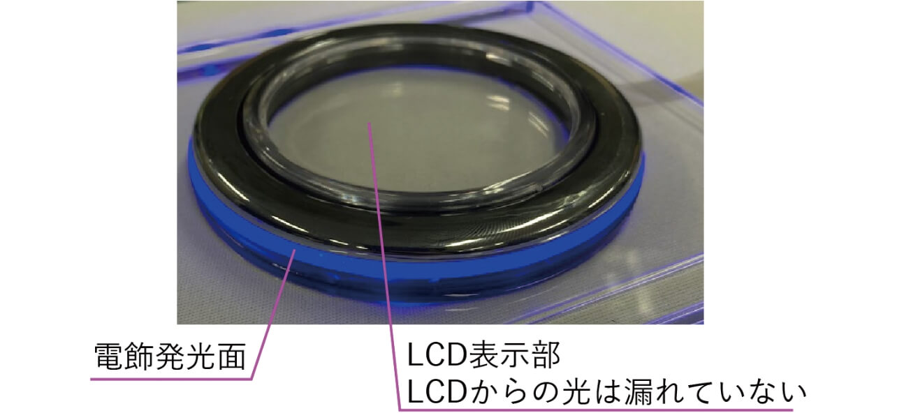 図18 実際の電飾発光時の写真