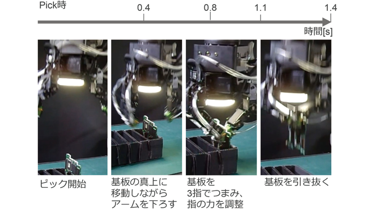 図11 プリント基板に対する実験2のピック時